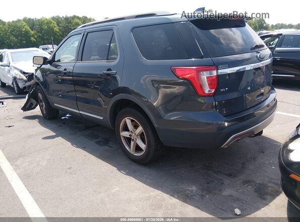 1FM5K8D85HGA67609 2017 FORD EXPLORER Gray Tył lewy