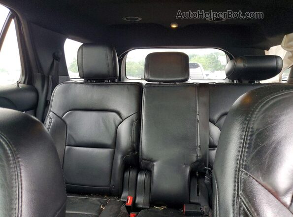 1FM5K8D85HGC88210 2017 FORD EXPLORER Серебряный Вид задних сидений