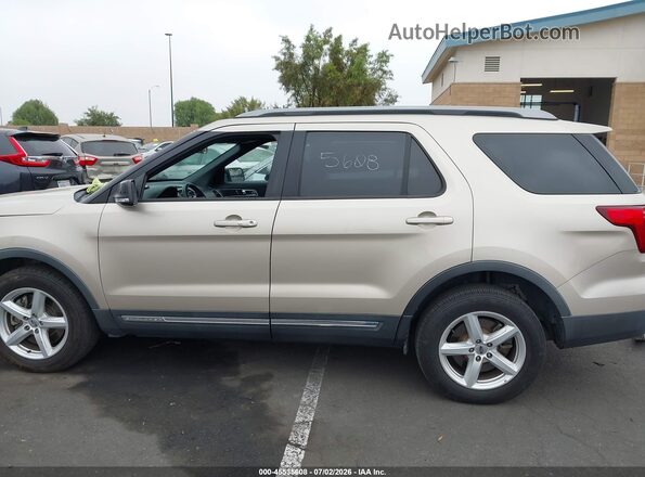1FM5K8D85HGD57154 2017 FORD EXPLORER Beige 