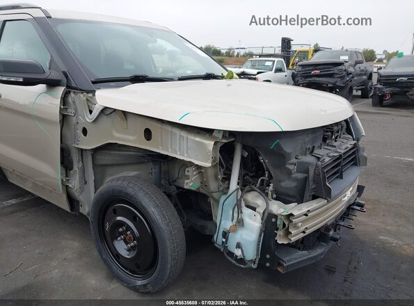 1FM5K8D85HGD57154 2017 FORD EXPLORER Beige Դիմացի տեսք