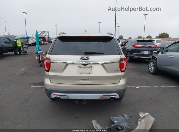 1FM5K8D85HGD57154 2017 FORD EXPLORER Beige 