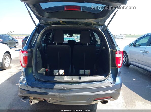 1FM5K8D85JGA42263 2018 FORD EXPLORER Blue 