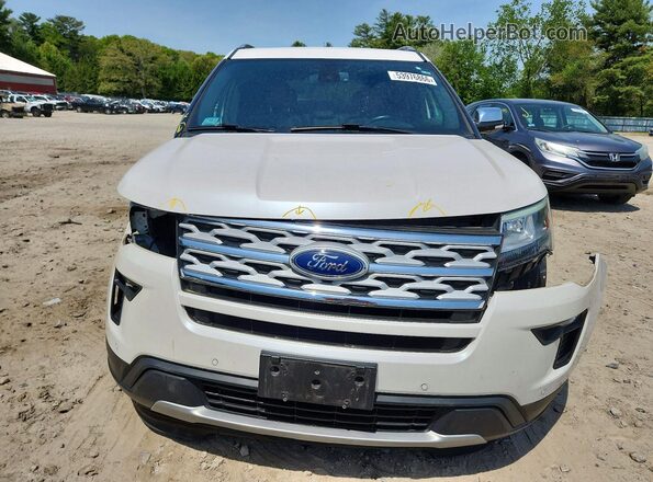 1FM5K8D85KGA01603 2019 FORD EXPLORER White Դիմացի տեսք