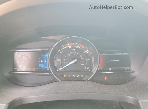 1FM5K8D86GGA59730 2016 FORD EXPLORER Black Սարքավորումների վահանակի տեսք