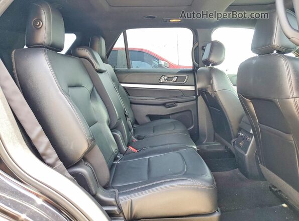 1FM5K8D86GGA59730 2016 FORD EXPLORER Black Սալոնի հետևի տեսք