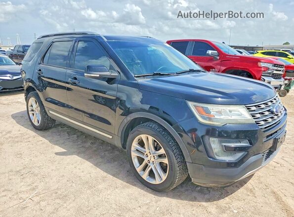1FM5K8D86GGA59730 2016 FORD EXPLORER Black Առջևի աջ