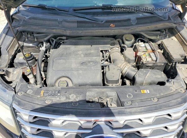 1FM5K8D86GGA59730 2016 FORD EXPLORER Black Շարժիչի բաժամունքի տեսք