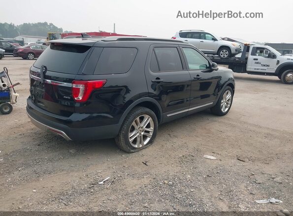 1FM5K8D86GGC38107 2016 FORD EXPLORER Black უკანა მარჯვენა