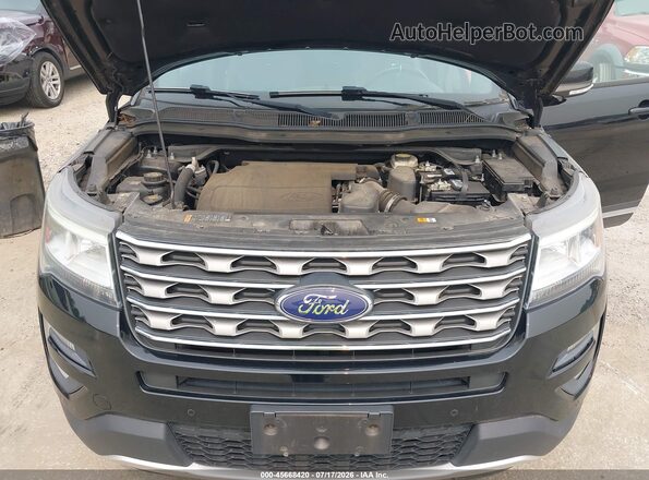 1FM5K8D86GGC38107 2016 FORD EXPLORER Black უკანა ხედი