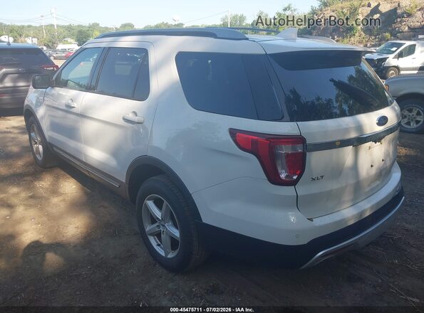 1FM5K8D86GGC94368 2016 FORD EXPLORER White Задня ліва чверть