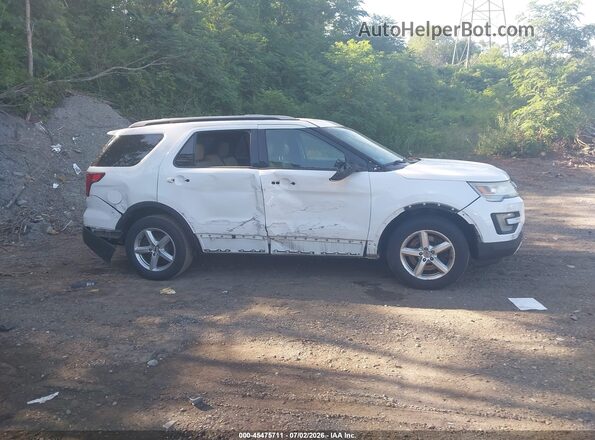 1FM5K8D86GGC94368 2016 FORD EXPLORER White Вид задньої частини салону