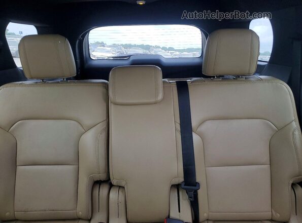 1FM5K8D86HGC79452 2017 FORD EXPLORER Tan Հետևի նստատեղերի տեսք