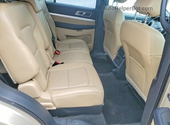 1FM5K8D86HGC79452 2017 FORD EXPLORER Tan Սալոնի հետևի տեսք