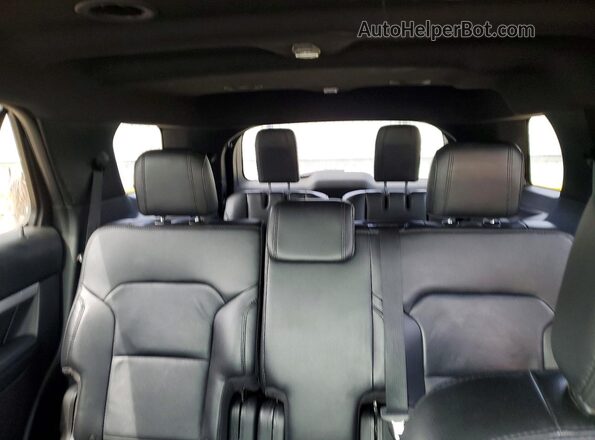 1FM5K8D86HGD14362 2017 FORD EXPLORER Black Вид задніх сидінь