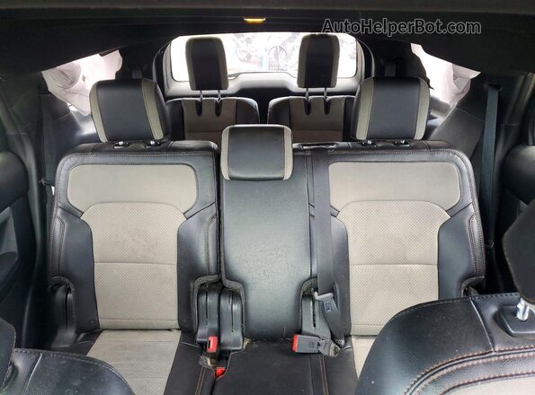 1FM5K8D86HGD52478 2017 FORD EXPLORER Синий Вид задних сидений