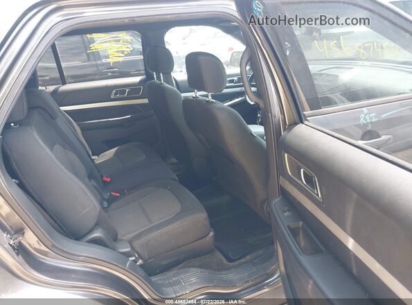 1FM5K8D86HGD64808 2017 FORD EXPLORER Gray VIN sticker view