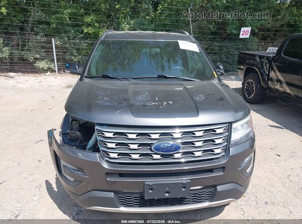 1FM5K8D86HGD64808 2017 FORD EXPLORER Gray 