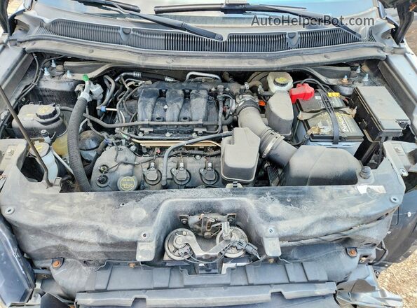 1FM5K8D86JGA52851 2018 FORD EXPLORER Gray Widok komory silnika