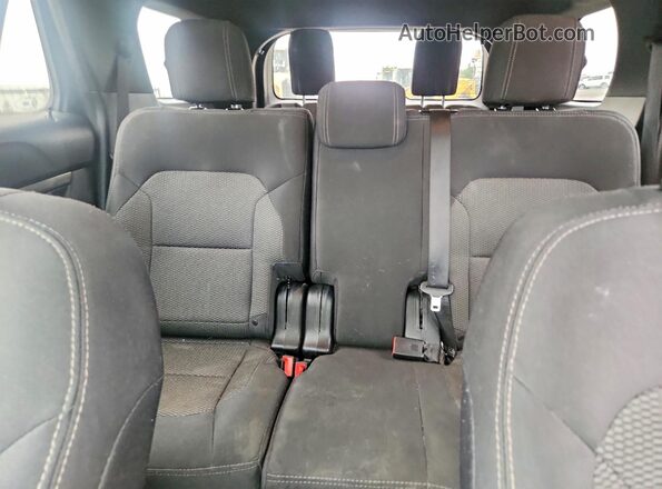 1FM5K8D86JGA65695 2018 FORD EXPLORER Charcoal Rear seats view