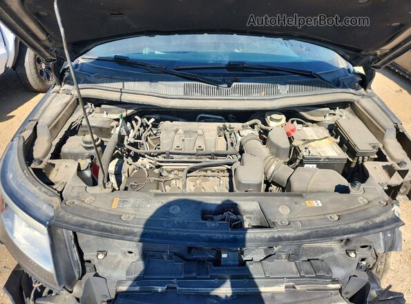 1FM5K8D86JGA66183 2018 FORD EXPLORER Black Rear interior view