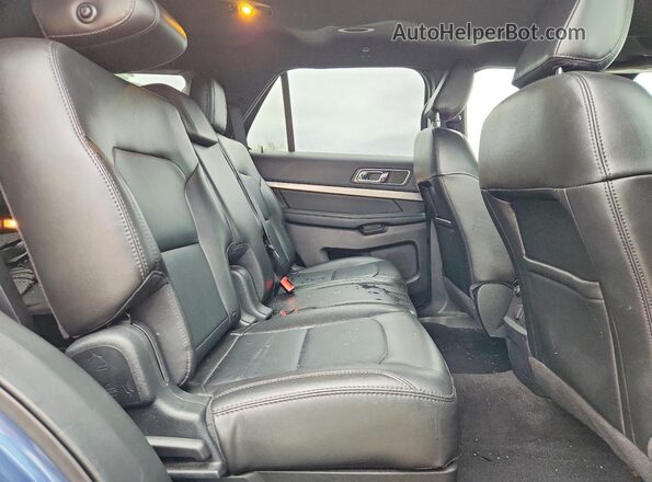 1FM5K8D86JGC38311 2018 FORD EXPLORER Blue უკანა სალონის ხედი