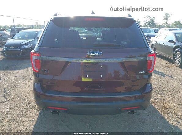 1FM5K8D86KGA06230 2019 FORD EXPLORER Maroon 