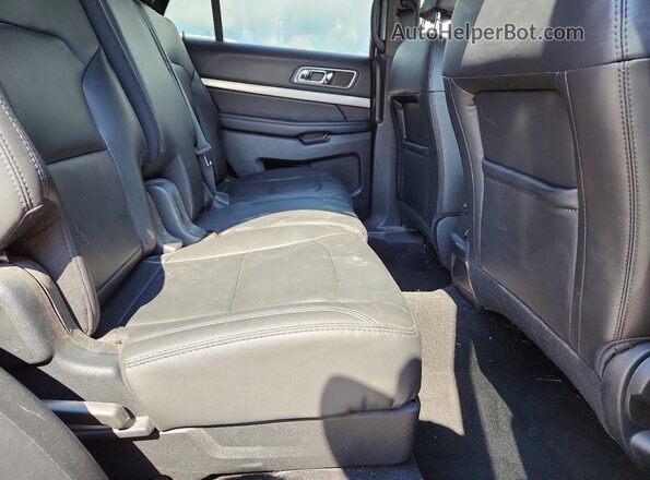 1FM5K8D86KGA59378 2019 FORD EXPLORER Burgundy Rear interior view