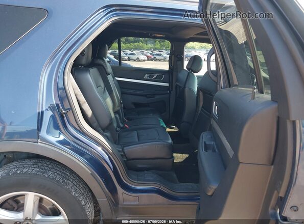 1FM5K8D87GGA22069 2016 FORD EXPLORER Blue Vista de la etiqueta del VIN