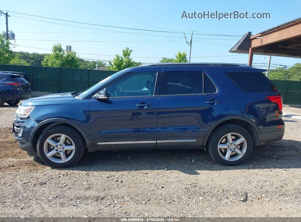 1FM5K8D87GGA22069 2016 FORD EXPLORER Blue Vista interior de 360 grados