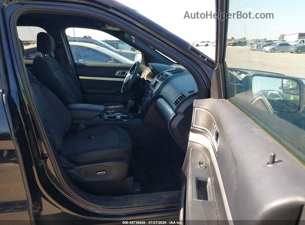 1FM5K8D87GGA26588 2016 FORD EXPLORER Черный Вид салона спереди