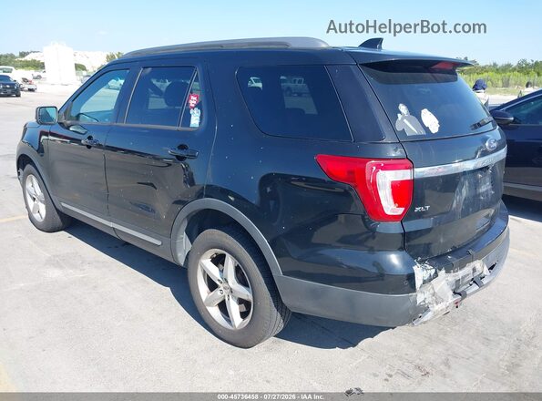 1FM5K8D87GGA26588 2016 FORD EXPLORER Черный Задняя левая четверть