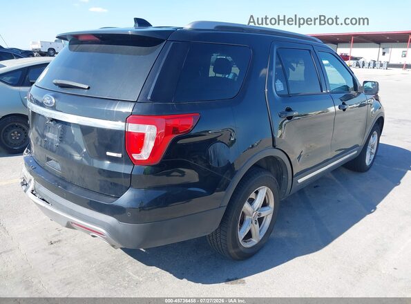 1FM5K8D87GGA26588 2016 FORD EXPLORER Черный Задняя правая четверть