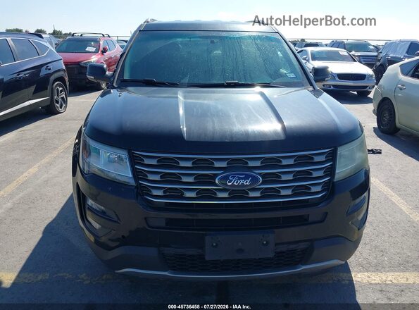 1FM5K8D87GGA26588 2016 FORD EXPLORER Черный Вид спереди