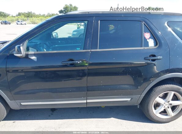 1FM5K8D87GGA26588 2016 FORD EXPLORER Черный Панорамный вид салона 360°