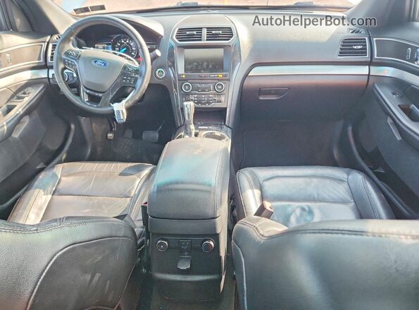 1FM5K8D87GGA31337 2016 FORD EXPLORER White Առջևի վահանակի տեսք