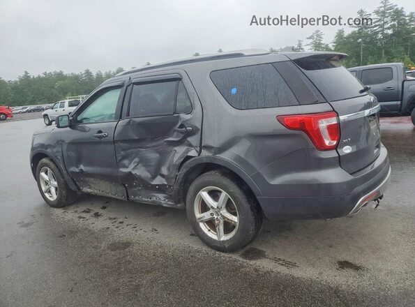 1FM5K8D87GGA49773 2016 FORD EXPLORER Серый Задняя левая четверть