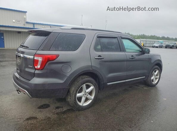 1FM5K8D87GGA49773 2016 FORD EXPLORER Серый Задняя правая четверть