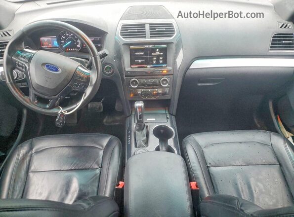1FM5K8D87GGA49773 2016 FORD EXPLORER Серый Вид панели приборов