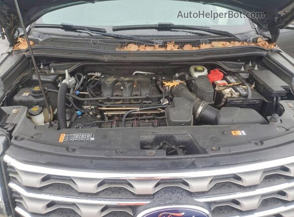 1FM5K8D87GGA49773 2016 FORD EXPLORER Серый Вид задней части салона