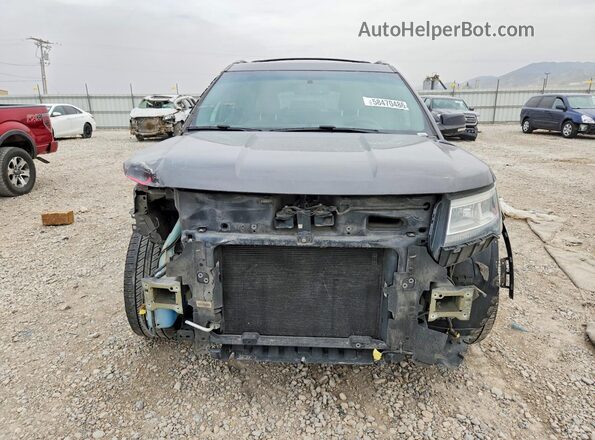1FM5K8D87GGA85981 2016 FORD EXPLORER Gray Front view