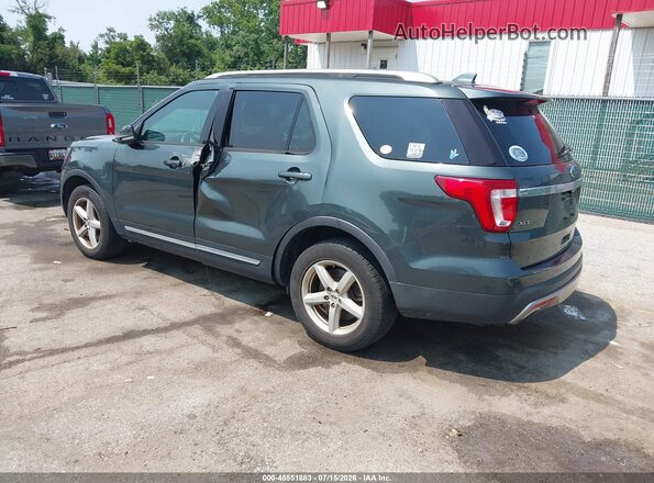 1FM5K8D87GGC00448 2016 FORD EXPLORER Green უკანა მარცხენა