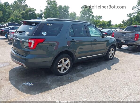 1FM5K8D87GGC00448 2016 FORD EXPLORER Green უკანა მარჯვენა
