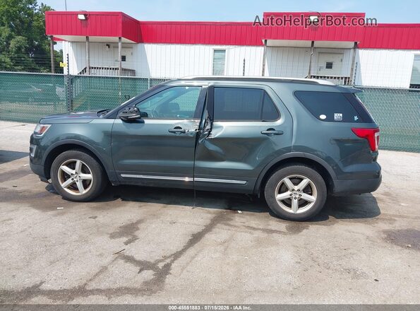 1FM5K8D87GGC00448 2016 FORD EXPLORER Green 