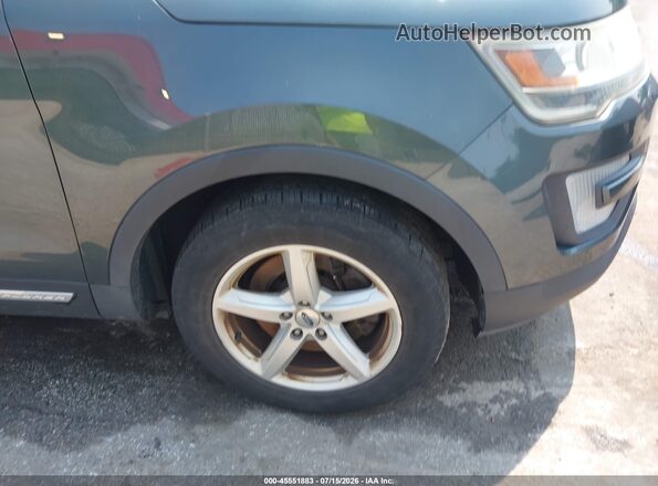 1FM5K8D87GGC00448 2016 FORD EXPLORER Green 