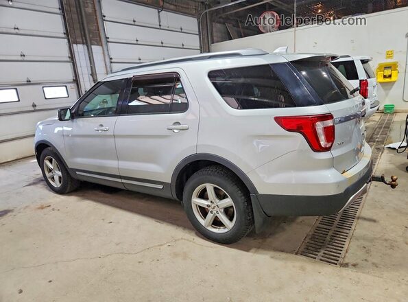 1FM5K8D87GGD19715 2016 FORD EXPLORER Silver Հետևի ձախ
