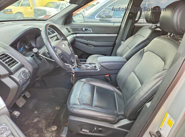 1FM5K8D87GGD19715 2016 FORD EXPLORER Silver Սալոնի դիմացի տեսք