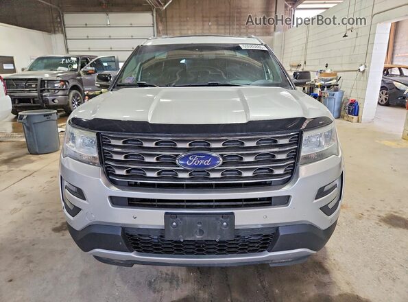 1FM5K8D87GGD19715 2016 FORD EXPLORER Silver Դիմացի տեսք