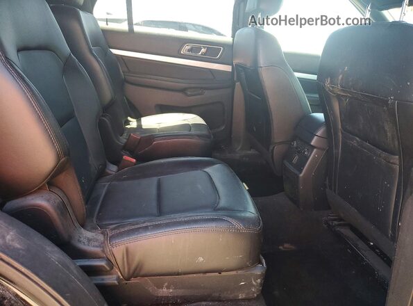 1FM5K8D87HGA05287 2017 FORD EXPLORER Black Vista interior trasera