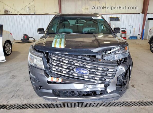 1FM5K8D87HGA41562 2017 FORD EXPLORER Charcoal Вид спереду