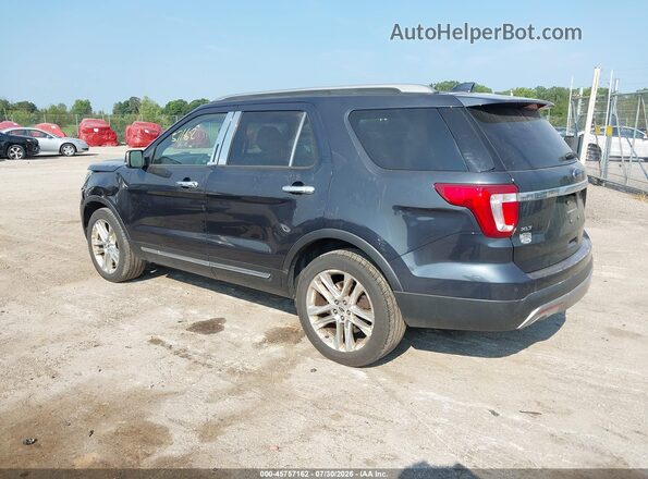 1FM5K8D87HGC47531 2017 FORD EXPLORER Черный Задняя левая четверть